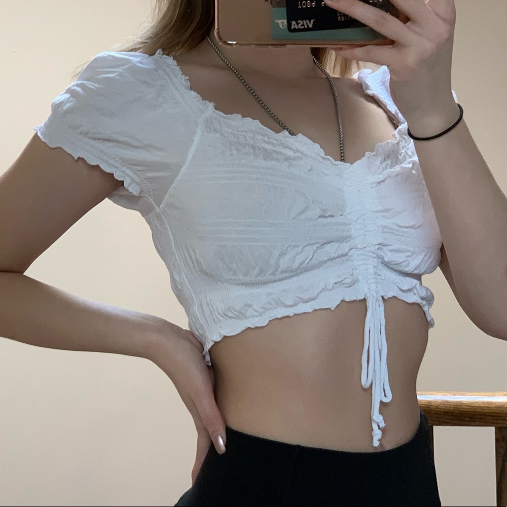 Garage crop top